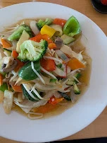 Gebratenes Hähnchen Mit Gemüse Chop Suey